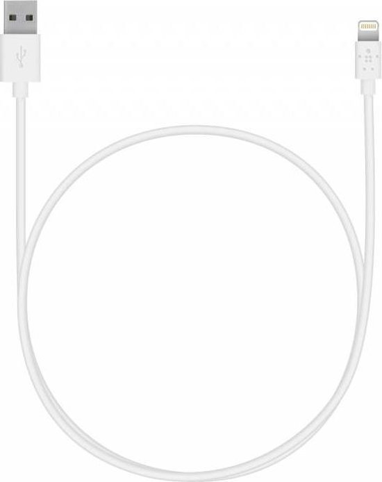 Belkin MIXIT Apple iPhone Lightning naar USB kabel - 0.9 meter - Wit - Belkin