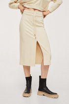 Mango Rok Midirok Met Split 17083260 05 Dames Maat - 36