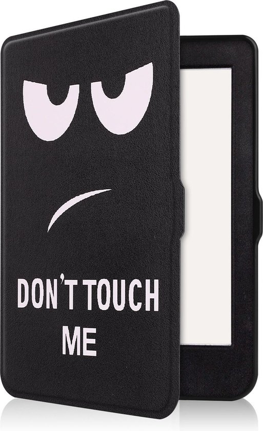 Hoesje Geschikt voor Kobo Nia Hoesje Luxe Bescherm Case - Hoes Geschikt voor Kobo Nia Hoes Book Cover - Don't Touch Me van Hoesje  — afbeelding 3