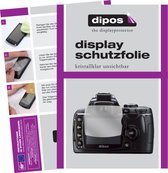 dipos I 2x Beschermfolie helder compatibel met Nikon D40x Folie screen-protector