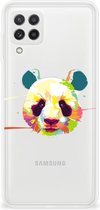 Back Case TPU Siliconen Hoesje Samsung Galaxy A22 4G | M22 Smartphone hoesje Panda Color