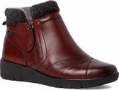 Jana Dames Half laarsje 8-8-26411-27 540 rood H-breedte Maat: 41 EU