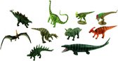 Prehistorie Mini Set A 10 Mini Dinosaurussen 7-11 cm