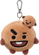 sleutelhanger Linefriends BT21 Shooky 8 cm pluche bruin