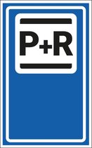 Parkeren en rijden bord - kunststof - E12 320 x 200 mm