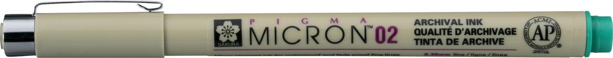 Sakura Pigma Micron 0.30 mm Archival Ink Pen Groen