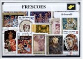 Fresco's – Luxe postzegel pakket (A6 formaat) : collectie van verschillende postzegels van Fresco's – kan als ansichtkaart in een A6 envelop - authentiek cadeau - kado - geschenk -