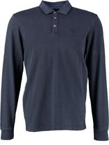 Bluefields zachte blauwe jersey polo longsleeve - valt ruim - Maat XXXL