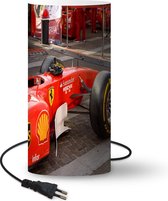 Lamp Ferrari - Formule 1 - Grand Prix - 33 cm hoog - Ø16 cm - Inclusief LED lamp