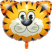 Jungle Ballon Verjaardag Versiering Tijger Helium Ballonnen Feest Versiering Dieren Safari Decoratie – 75 Cm - 1 Stuk