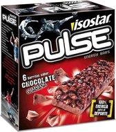 Energiereep Isostar Pulse Chocolade Guaraná (6 uds)