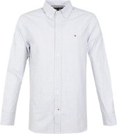 Tommy Hilfiger Overhemd Strepen Carbon Navy - maat XL
