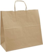 Set tassen Kraft Bruin Papier Recyclebaar (200 pcs)