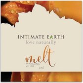 Melt Warming Glijmiddel Folie 3 ml Intimate Earth