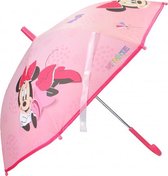 Minnie Mouse kinderparaplu 63 x 70 cm kunststof roze