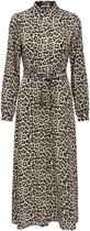 Only Jurk Onlnewalma Life Dress Noos Wvn 15243867 Pumice Stone/leo Dames Maat - M