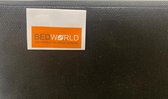 Bedworld Boxspring 120x220 - Medium - Tweedlook - Bordeaux rood (M63)