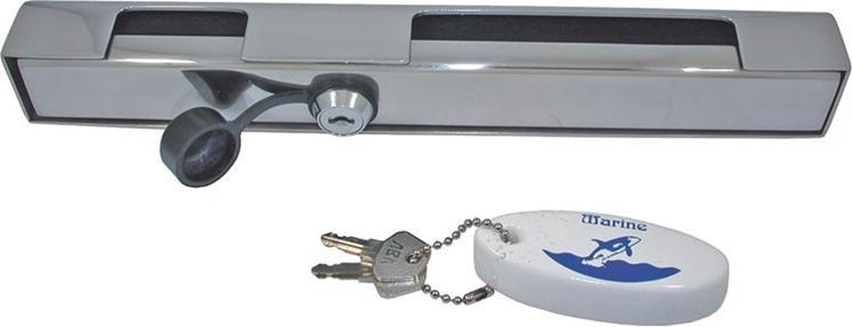 Buitenboordmotorslot - RVS-316 - 30,5 x 4 cm