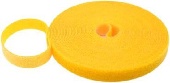 Klitteband Dubbelzijdig 50mm per rol van 25 meter