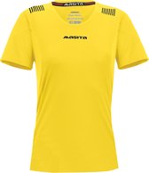 Masita | Sportshirt Dames Korte Mouw - Climatech Stevig & Ademend - Teamlijn Porto - YELLOW/BLACK - 42