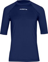 Masita | Sportshirt Heren Dames Ondershirt Ademend Vochtregulerend Trainingsshirt - NAVY BLUE - 164