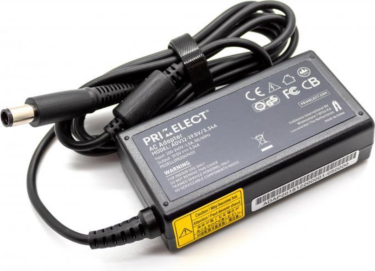 Laptop oplader 65W geschikt voor Dell Latitude 11 3190 2in1