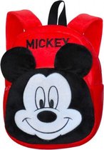 rugzak Mickey Mouse 4,7 liter polyester rood/zwart