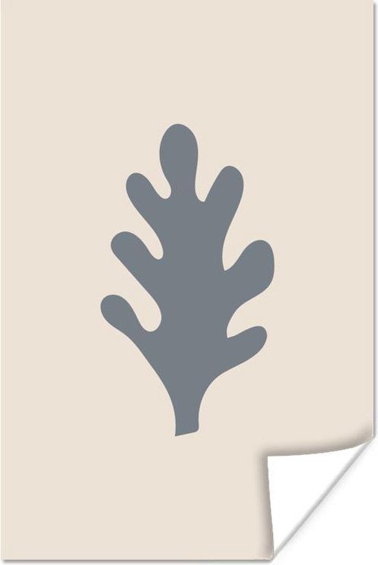 Affiche Pastel - Feuilles - Couleur - 40x60 cm