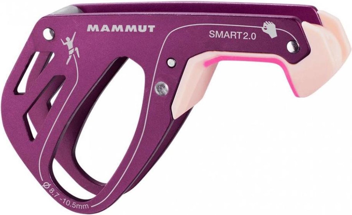 Mammut Smart 2.0 semi-automatisch zekerapparaat voor enkeltouw oranje - BBP