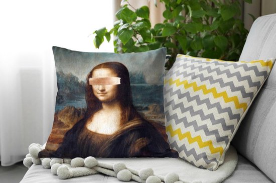 Coussins - Mona Lisa - Leonardo de Vinci - Art - 50x50 cm