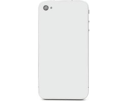 Geschikt voor iPhone 4s achterkant - wit