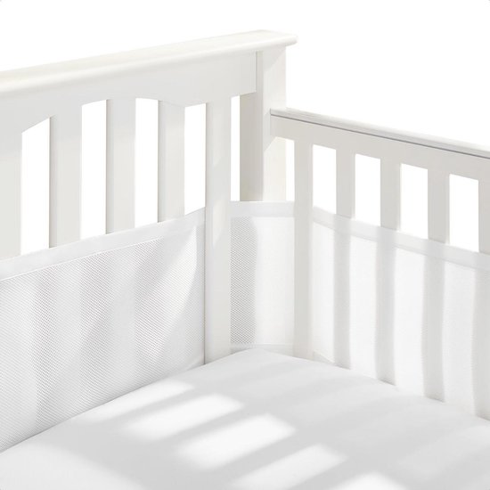 Accumulatie Pidgin Trein Buxibo - Baby Bed Omrander - Bedbumper - Hoofdbeschermer - Set van 2 -  340x30cm & 160x30cm | bol.com