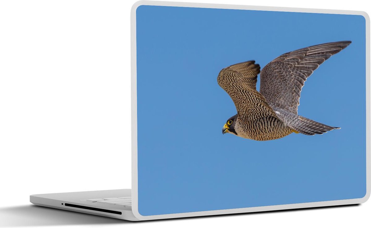 Afbeelding van product SleevesAndCases  Laptop sticker - 15.6 inch - Valk - Lucht - Vleugels