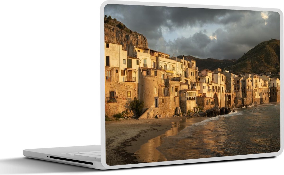 Afbeelding van product SleevesAndCases  Laptop sticker - 17.3 inch - Kust - Palermo -Sicilië
