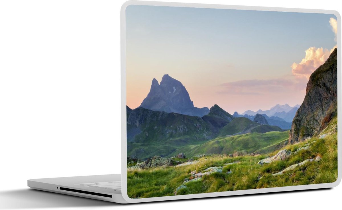 Afbeelding van product SleevesAndCases  Laptop sticker - 17.3 inch - Frankrijk - Bergen - Landschap