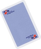 Speelkaarten bridge bond blauw | Pak a 1 stuk