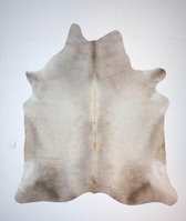 KOELAP Koeienhuid Vloerkleed - Beige Egaal - 220 x 240 cm - 1003965