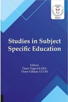 Studies in Subject Specific Education