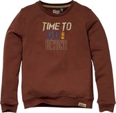 Quapi jongens sweater Kars Chestnut