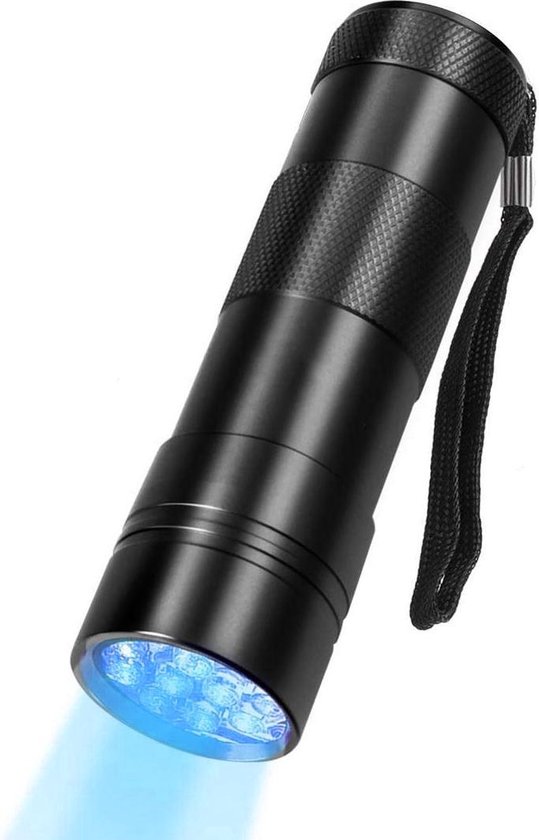 Wat dan ook Maria Leia UV Zaklamp LED Black Light Mini - Ultra Violet Zaklamp Met LED Verlichting  -... | bol.com