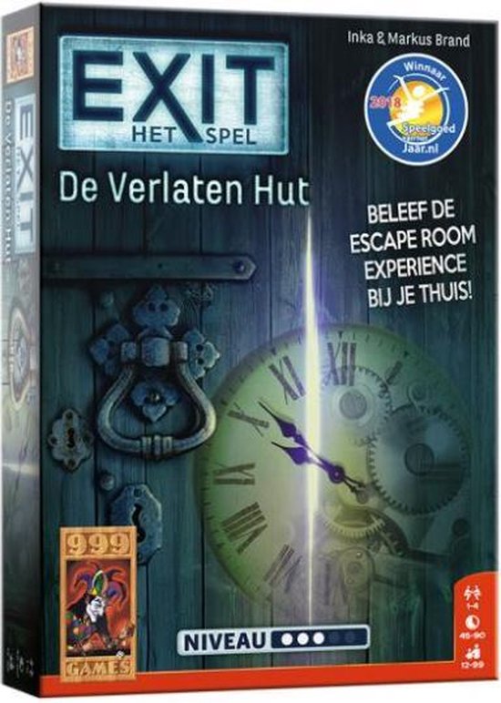 Afbeelding van het spel breinbreker EXIT - De Verlaten Hut