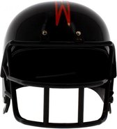 helm American Football 20 x 26 cm zwart one-size