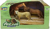 speelset wilde dieren 3-delig multicolor