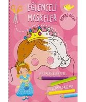 Eğlenceli Maskeler Pembe Kitap