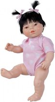 babypop Newborn met romper Aziatisch 38 cm meisje