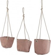 pot Flexi hangend 18 cm roze 3 stuks