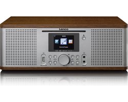 Lenco DIR-270WD - Radio - Internet radio - DAB+ en MP3 speler - Hout