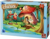 kinderpuzzel Fairies At Home 50 stuks 24,5 x 17 cm