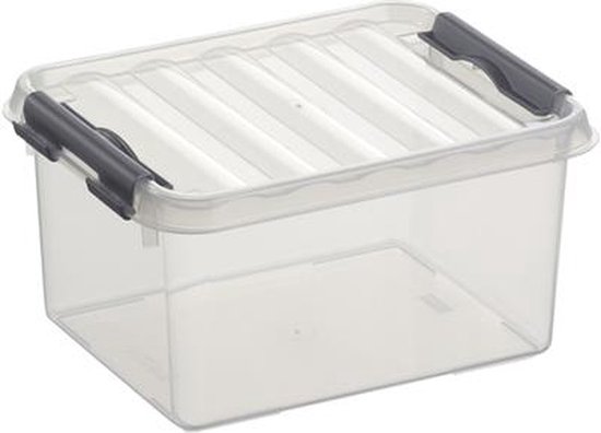 Sotufab boite de rangement alimentaire - 14 L - Transparent pour 9,000 DT