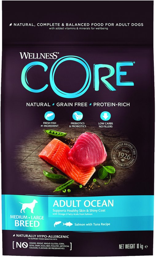 Wellness Core Grain Free Dog Ocean Zalm&Tonijn